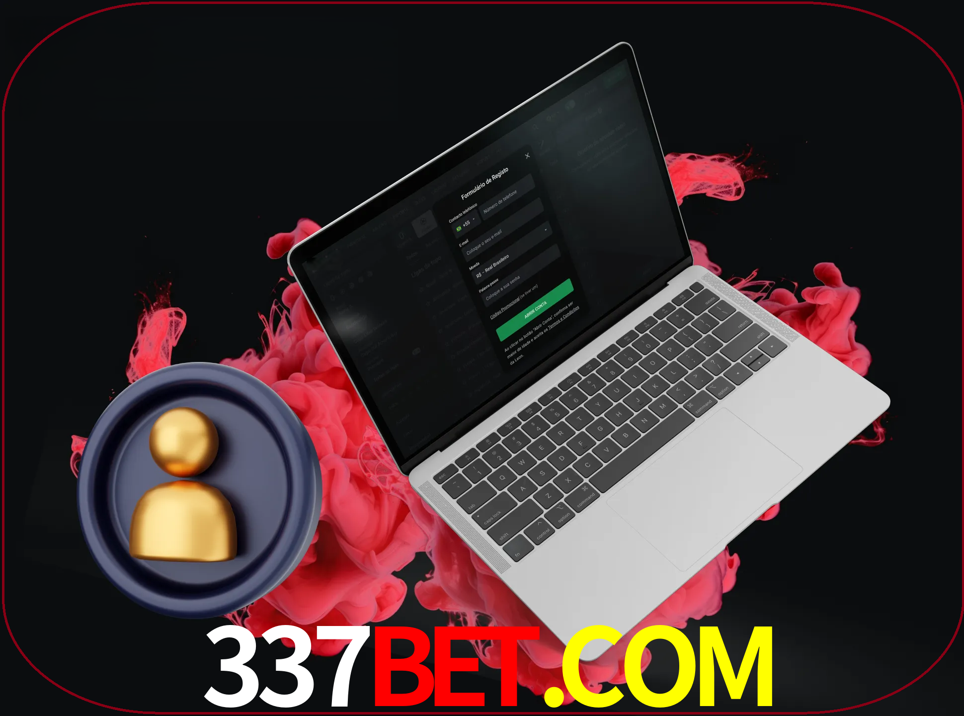No cabeçalho do site 337bet, clique no botão que o levará a um formulário especial onde terá de introduzir as suas informações actuais.