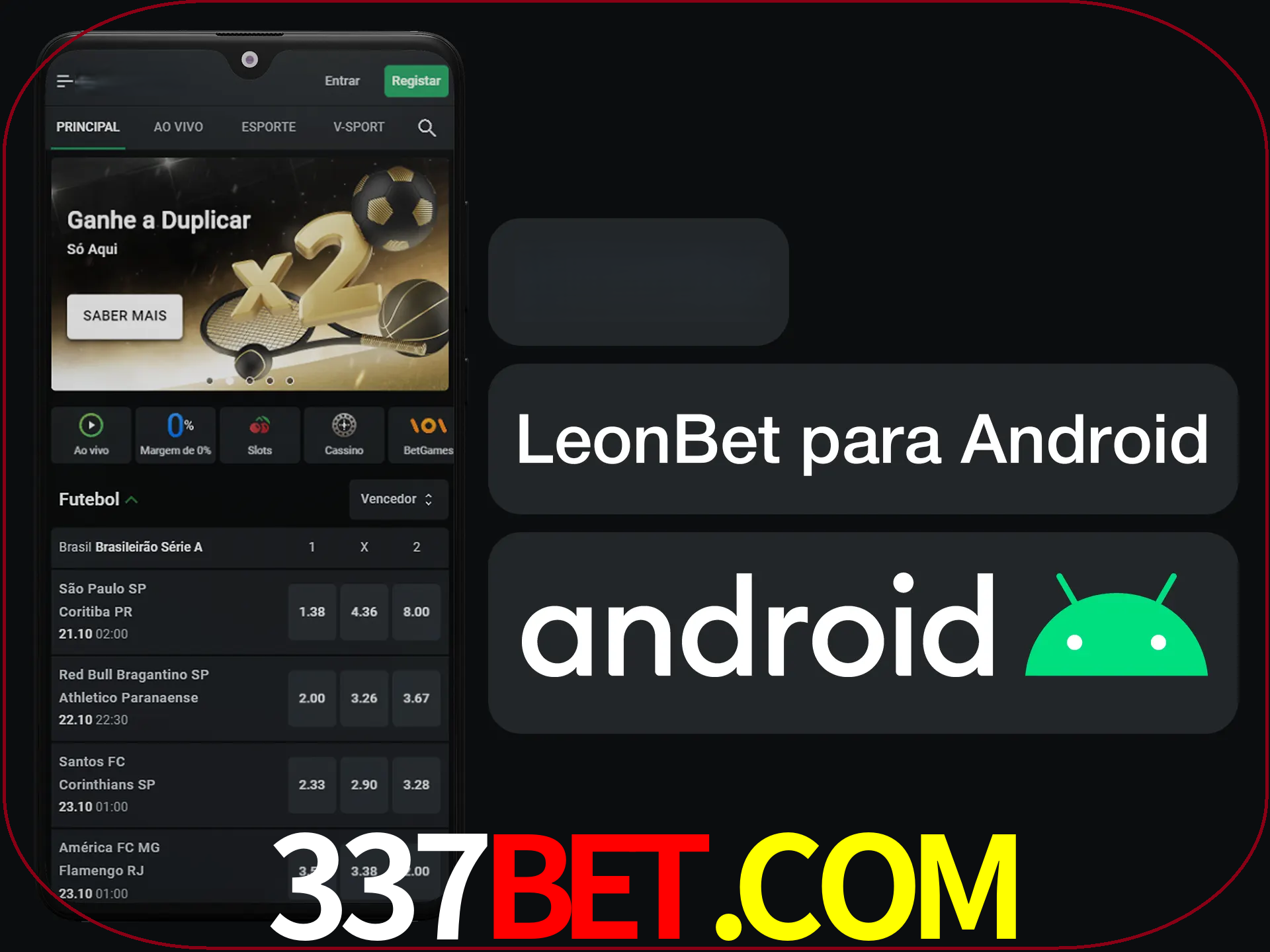 Adquira sua versão poket de LeonBet.